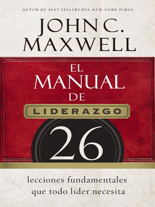Title details for El manual de liderazgo by John C. Maxwell - Wait list